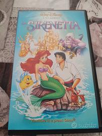 la Sirenetta - VHS ORIGINALE Walt Disney 