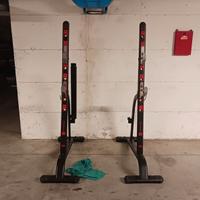 rack decahlon, porta bilanciere