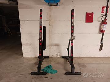 rack decahlon, porta bilanciere