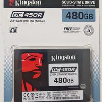 SSD Kingstone 480GB Enterprice Professionale Nuovo