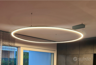 Lampadario Design Flos - diam. 180 cm 3000k nero