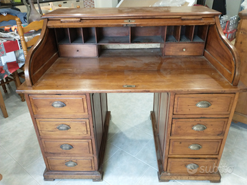 Scrivania a rullo antica