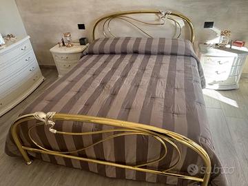 Struttura letto Cantori e Rete in legno