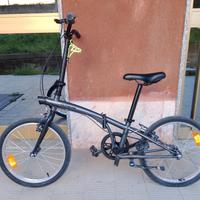 bicicletta pieghevole.