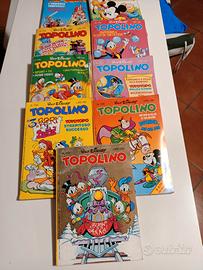 Lotto di 9 fumetti di topolino anno 1989 