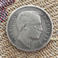 1 lira Acquila Sabauda, Vittorio Emanuele III.