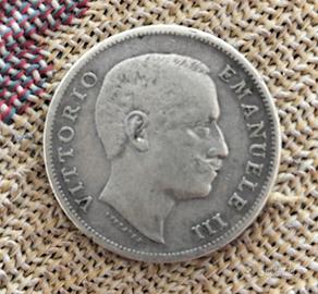 1 lira Acquila Sabauda, Vittorio Emanuele III.