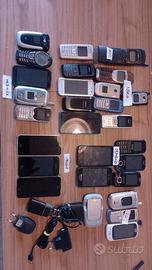Cellulari vintage colezione NOKIA,Iphome, Mototrol