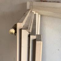Serramenti i n legno laccato bianco