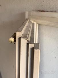 Serramenti i n legno laccato bianco