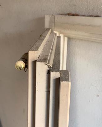 Serramenti i n legno laccato bianco