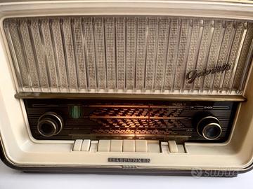 RADIO A VALVOLE GAVOTTE 8 FUNZIONANTE TELEFUNKEN