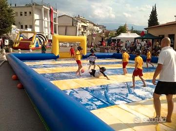 Calcio saponato gonfiabile nuovo - calcio gigante