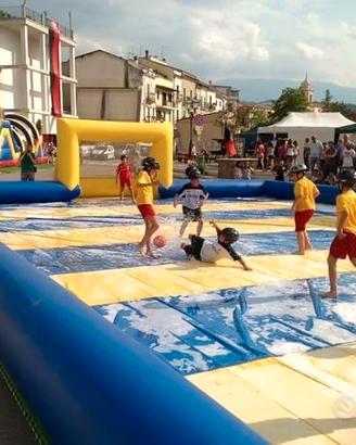 Calcio saponato gonfiabile nuovo - calcio gigante