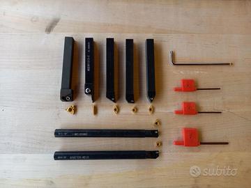 7 Utensili per Tornio Gambo 12mm Nuovi