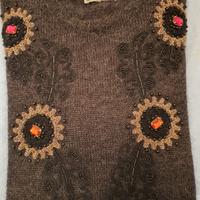 Maglione lana mohair tg.46