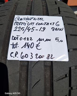 4 GOMME USATE ESTIVO 2254519 - CP60320082