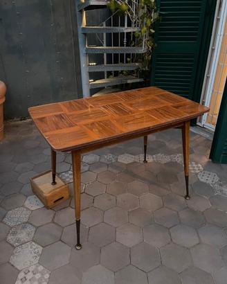 Tavolo legno vintage anni 50/60