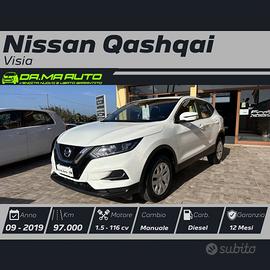 Nissan Qashqai 1.5 dCi 115 CV Visia 2019