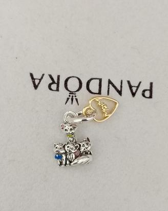 Charm Pandora Gli Aristogatti Duchessa con gattini