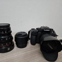 lumix g90 + obiettivi 