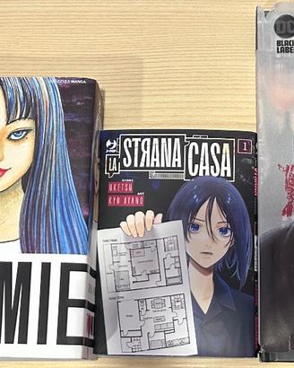 Lotto manga horror + Batman Dannato