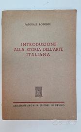 INTRODUZIONE ALLA STORIA DELL'ARTE ITALIANA - 1942
