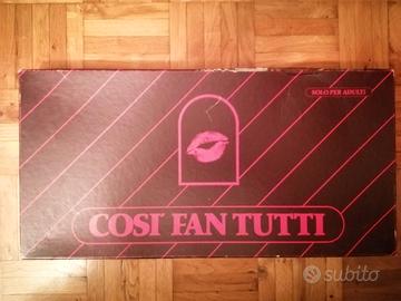 Gioco da tavolo per adulti "Così fan tutti"