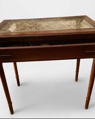 SET INGRESSO VINTAGE  1930 Console+sedia gobelin