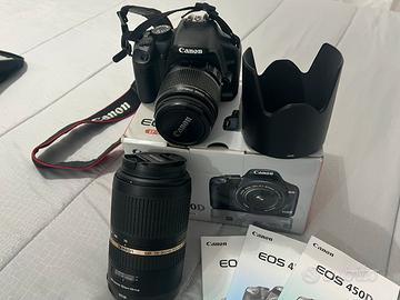 Macchina fotografica Canon EOS 450D