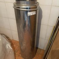 Tubo in acciaio per canna fumaria