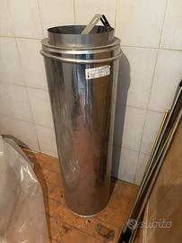 Tubo in acciaio per canna fumaria