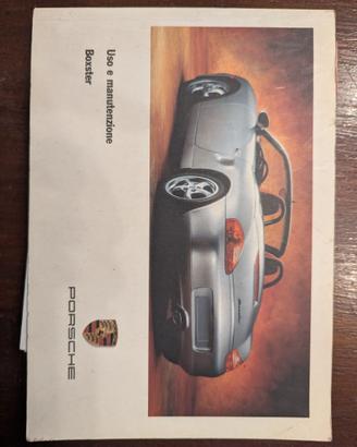 Manuale Porsche Boxster Uso e Manutenzione