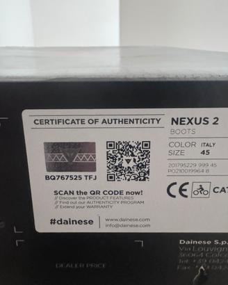 Stivali moto nexus 2