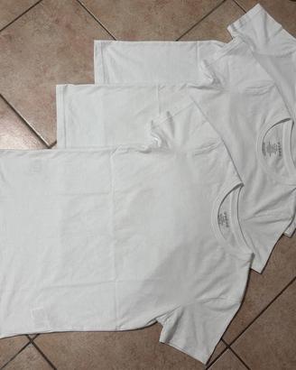 Set 3 t-shirt bianche neutre Decathlon