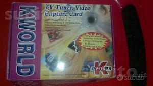 Kworld scheda tv analogica + radio fm