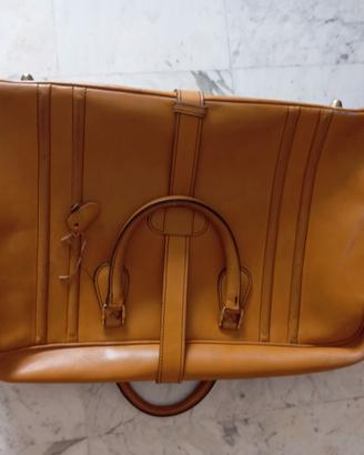 Borsa viaggio in cuoio