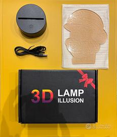 SUPER MARIO BROS LAMPADA 3D
