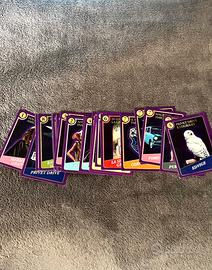 28 carte Harry Potter collezionabili lotto