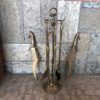 SET DA CAMINO IN OTTONE