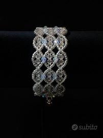 Bracciale Elegante vintage Cristalli Swarovski