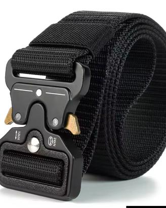 Cintura Tattica Uomo Nera 125 cm