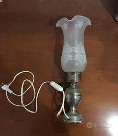 Lampada in argento
