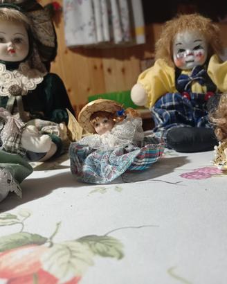 Bambole da collezione fatte a mano  lotto n4 