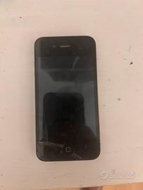 iPhone nero 4 per ricambi