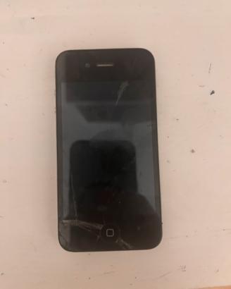 iPhone nero 4 per ricambi