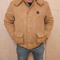 Giacca FILA invernale velluto marrone chiaro