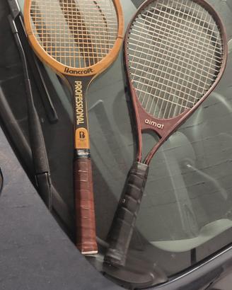 RACCHETTE da tennis vintage