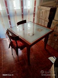 tavolo Calligaris allungabile con sedie