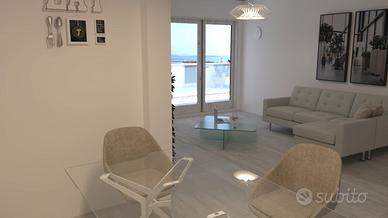 Nuovo e rifinito trivano con cortile